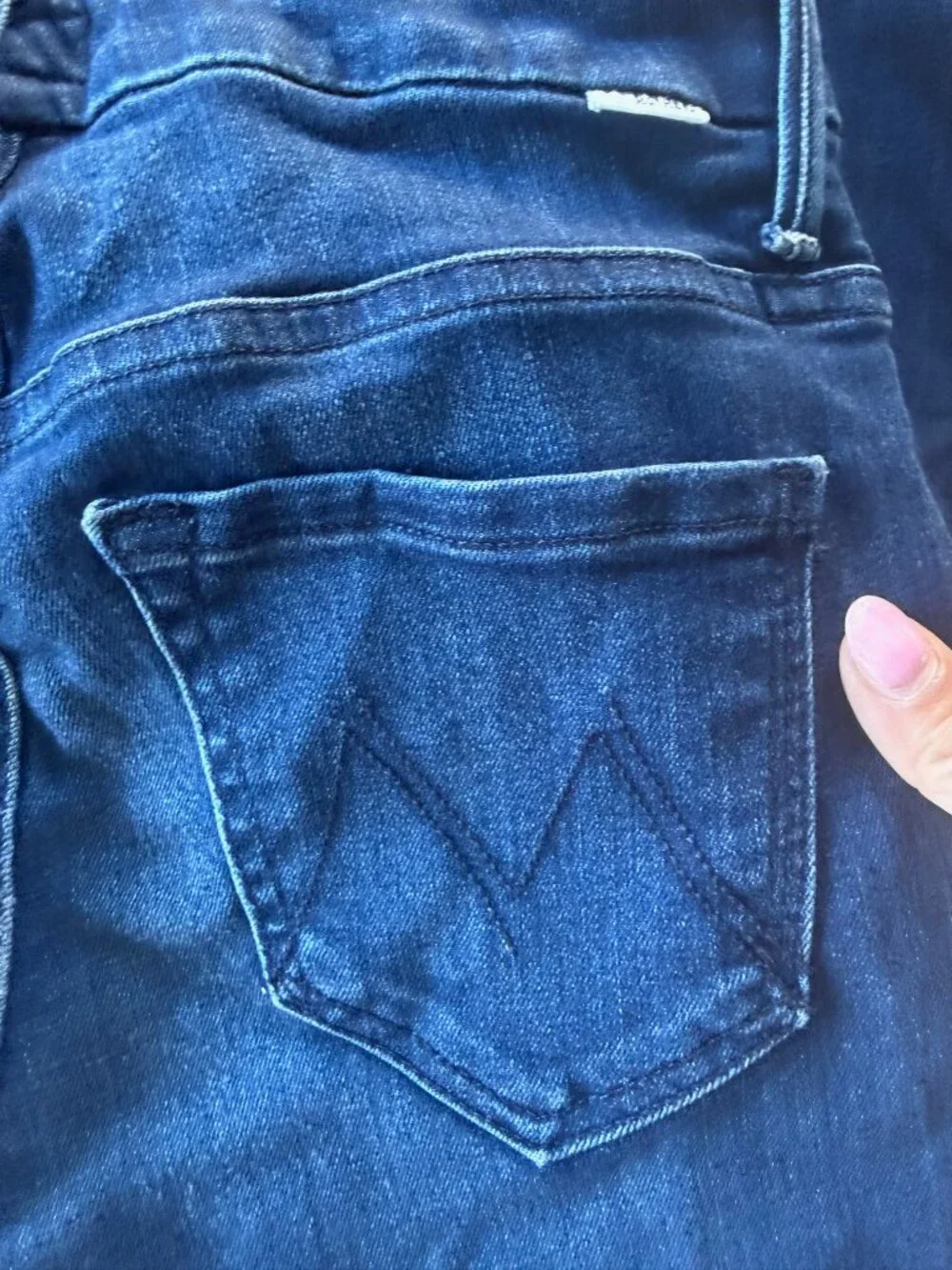 MOTHER dark wash